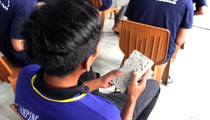 Dari Balik Jeruji ,WBP Lapas Sidoarjo Ikuti Pelatihan Kemandirian