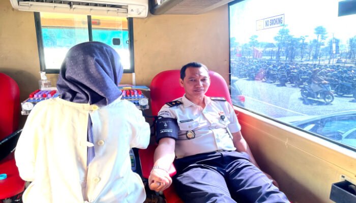Donor Darah Merdeka, Lapas Sidoarjo Wujudkan Aksi Kemanusiaan