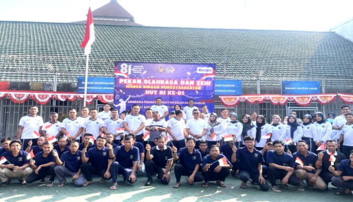 Lapas Sidoarjo Membuka PORSENAP 2026, Bina Kepribadian WBP