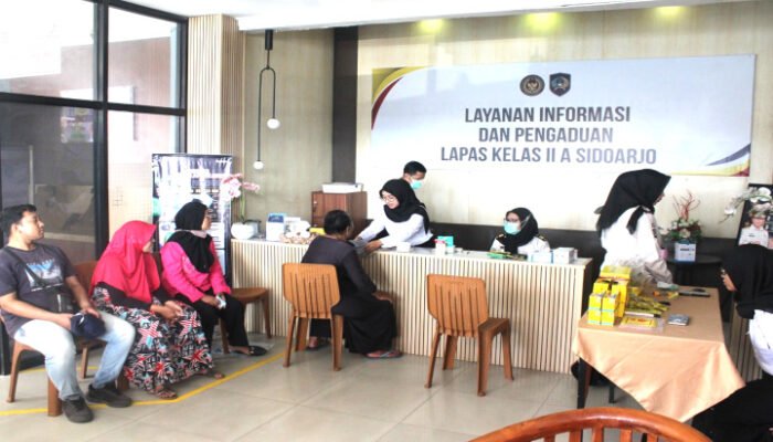 Peringati HUT RI ke-8, Lapas Sidoarjo Gelar Pemeriksaan Gratis