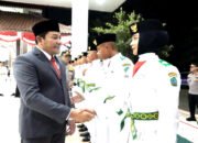 77 Pelajar Terpilih,  Anggota Paskibraka Dikukuhkan Bupati Sidoarjo
