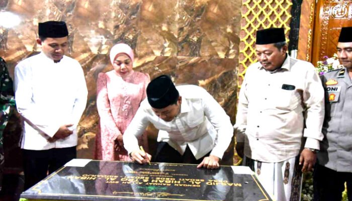 Bupati Subandi Resmikan Masjid dan TPQ Al-Hibah di Sedatigede