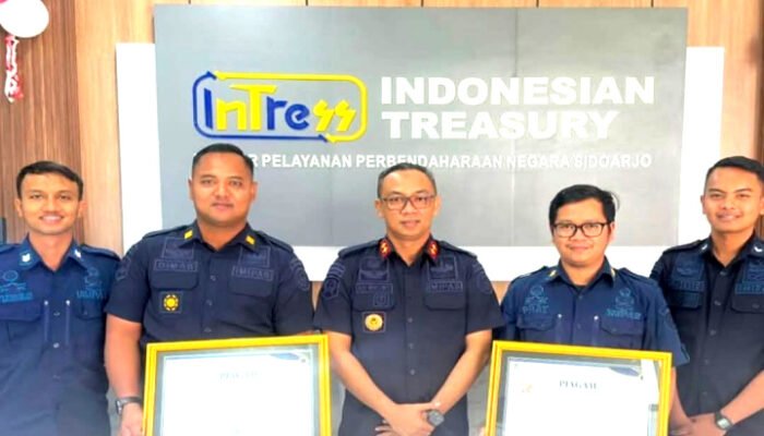 KPPN Sidoarjo Beri Dua Penghargaan Rutan Kelas I Surabaya
