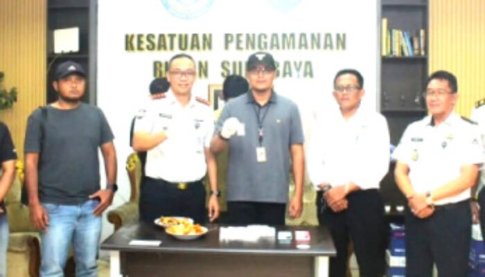 Petugas Rutan Medaeng Gagalkan Sabu, 6 Poket Diamankan