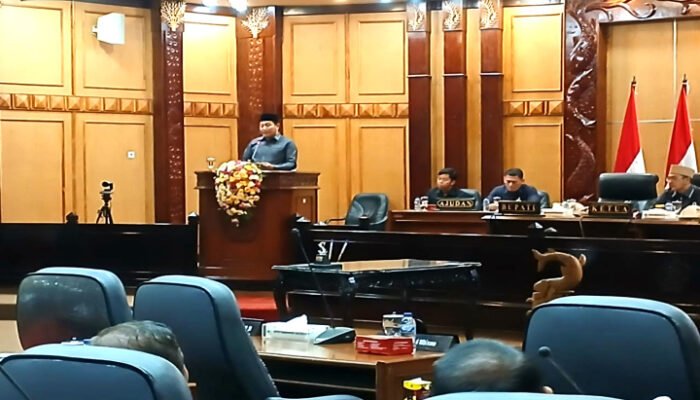 Bupati Sampaikan  Nota Penting Dalam Paripurna DPRD Sidoarjo