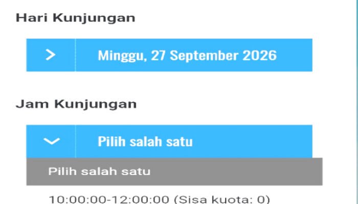 Tiket Habis Diduga Pemkot Sembunyi Dibalik Sistem Online