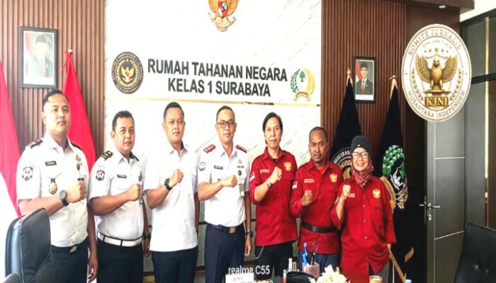 Audensi DPW KJNI Jatim Diterima Baik Karutan Kelas I Surabaya