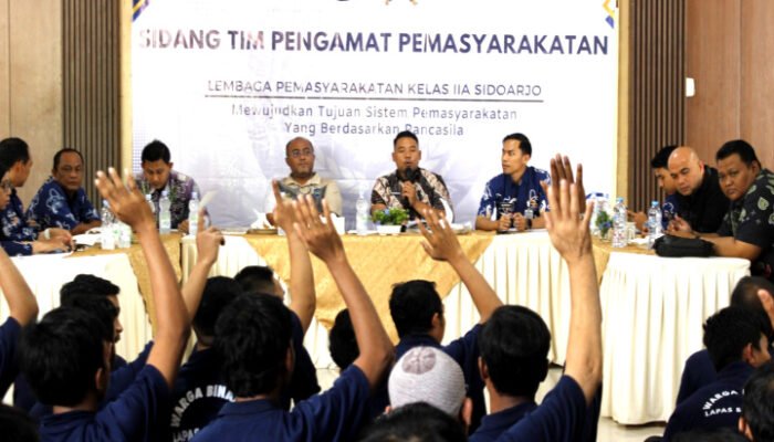 Perwakilan Ditjenpas Jatim dan Bapas Surabaya Hadiri Sidang TPP